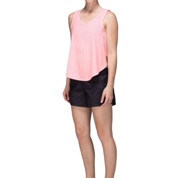 Lululemon Athletica Run Split Singlet Tank Top Size 6 Bleached Coral - Picture 8 of 8